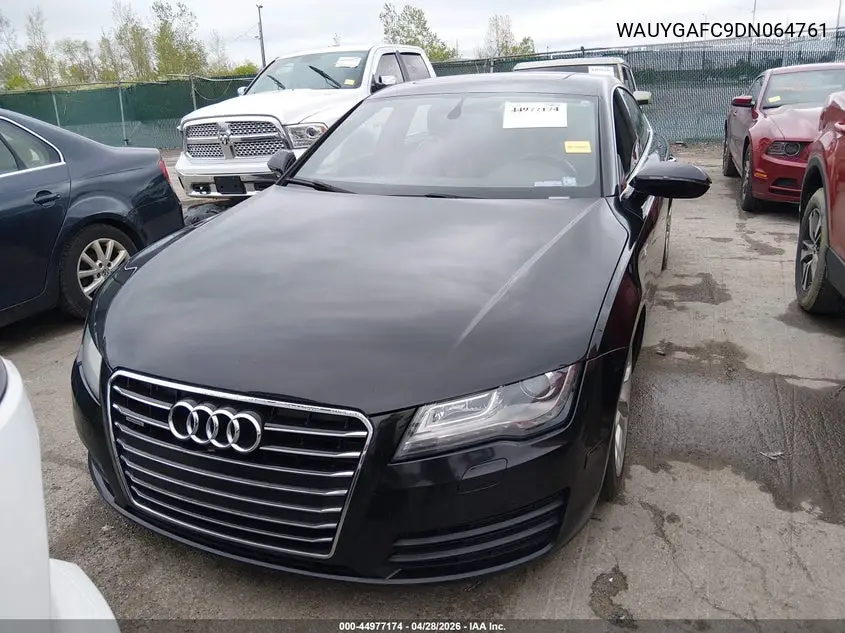 2013 Audi A7 3.0T Premium VIN: WAUYGAFC9DN064761 Lot: 44977174