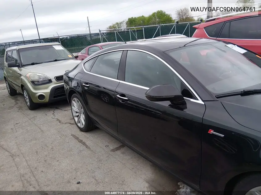 2013 Audi A7 3.0T Premium VIN: WAUYGAFC9DN064761 Lot: 44977174