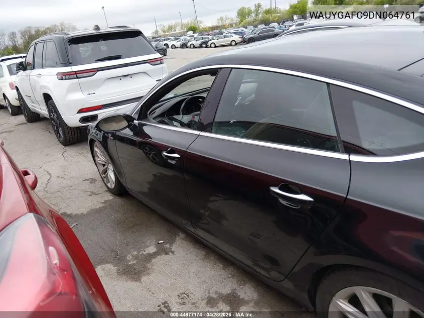 2013 Audi A7 3.0T Premium VIN: WAUYGAFC9DN064761 Lot: 44977174