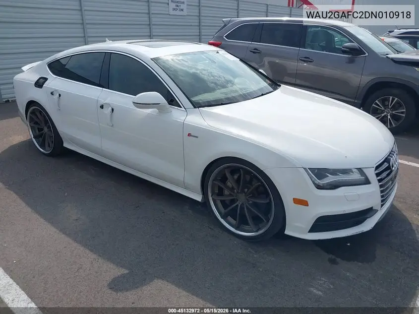 2013 Audi A7 3.0T Premium VIN: WAU2GAFC2DN010918 Lot: 45132972