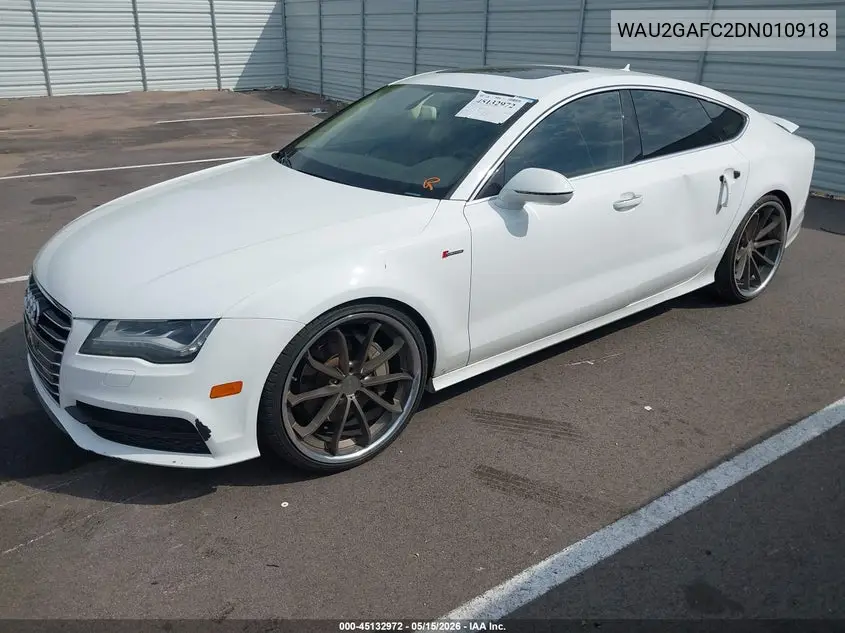 2013 Audi A7 3.0T Premium VIN: WAU2GAFC2DN010918 Lot: 45132972