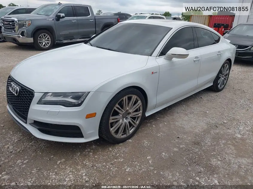 2013 Audi A7 3.0T Premium VIN: WAU2GAFC7DN081855 Lot: 45186229