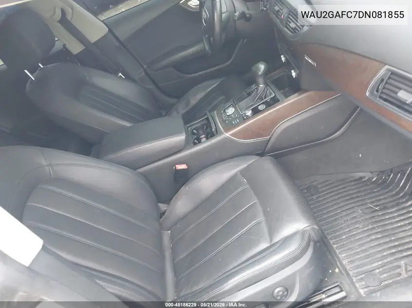 2013 Audi A7 3.0T Premium VIN: WAU2GAFC7DN081855 Lot: 45186229