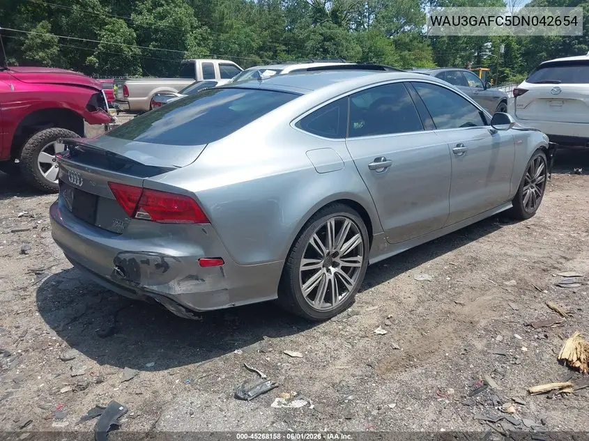 2013 Audi A7 3.0T Premium VIN: WAU3GAFC5DN042654 Lot: 45268158