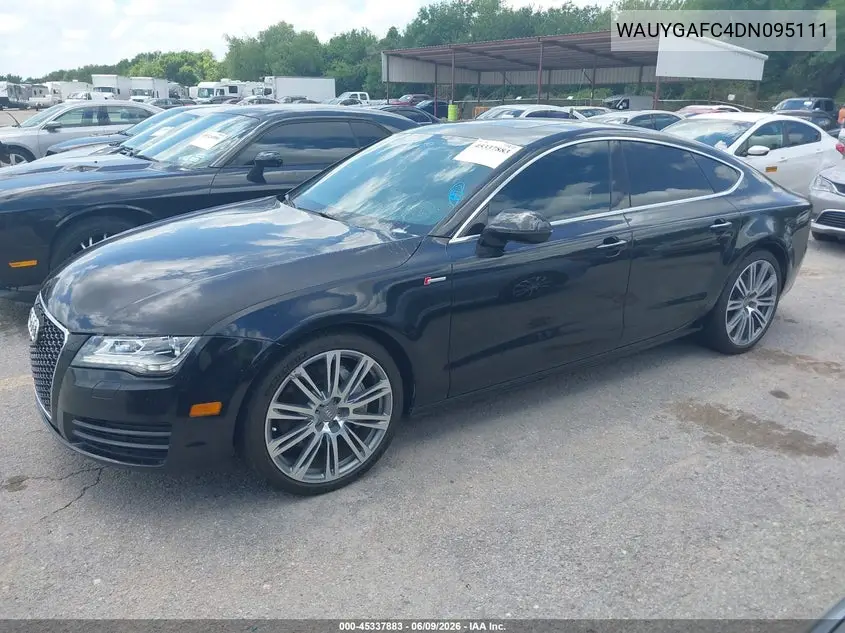 2013 Audi A7 3.0T Premium VIN: WAUYGAFC4DN095111 Lot: 45337883