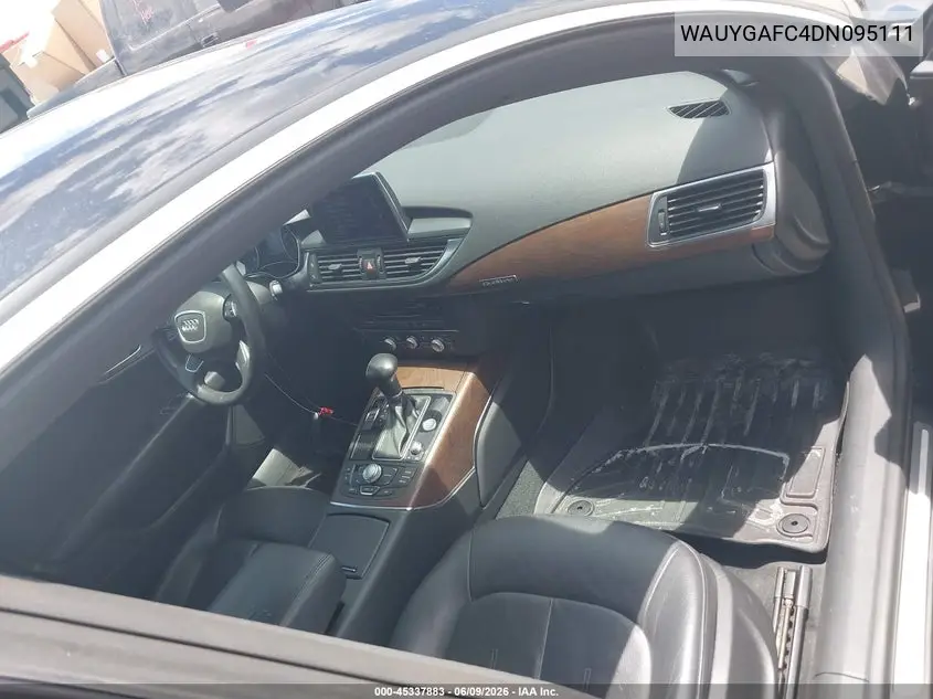 2013 Audi A7 3.0T Premium VIN: WAUYGAFC4DN095111 Lot: 45337883