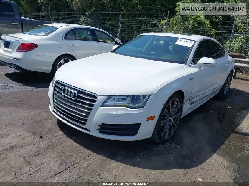 2013 Audi A7 3.0T Premium VIN: WAUYGAFC9DN064307 Lot: 45441707