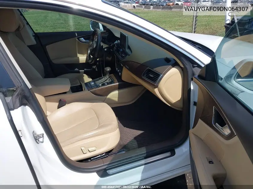 2013 Audi A7 3.0T Premium VIN: WAUYGAFC9DN064307 Lot: 45441707