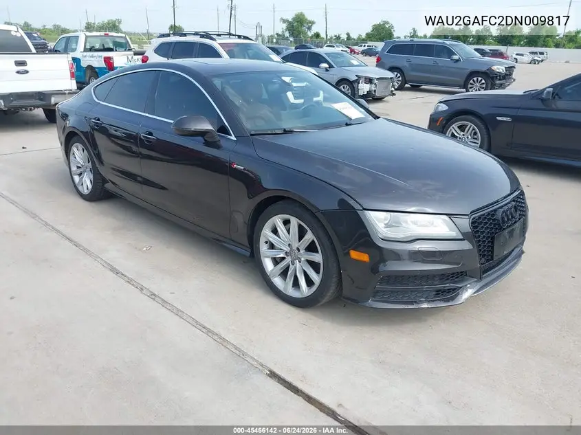 2013 Audi A7 3.0T Premium VIN: WAU2GAFC2DN009817 Lot: 45466142