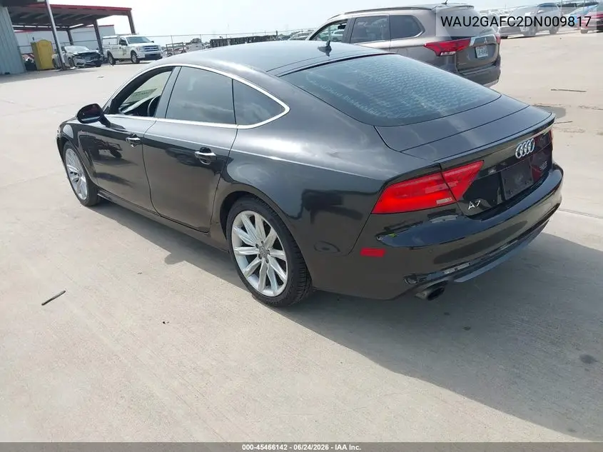 2013 Audi A7 3.0T Premium VIN: WAU2GAFC2DN009817 Lot: 45466142