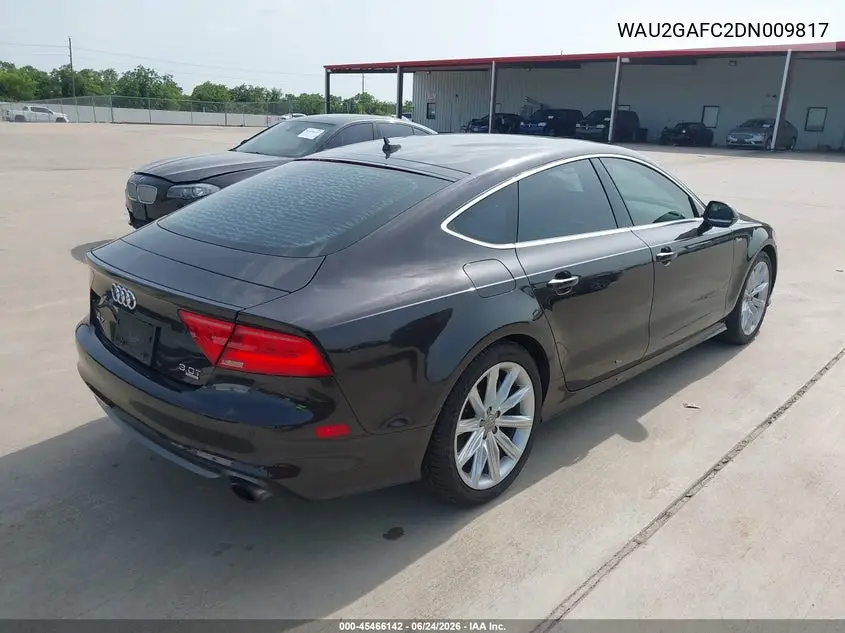 2013 Audi A7 3.0T Premium VIN: WAU2GAFC2DN009817 Lot: 45466142