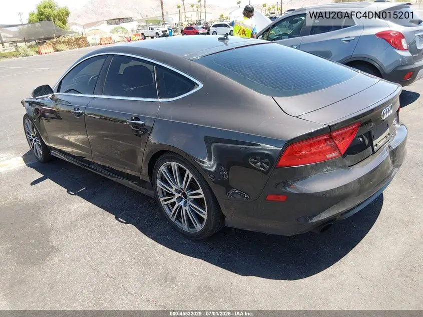 2013 Audi A7 3.0T Premium VIN: WAU2GAFC4DN015201 Lot: 45532029
