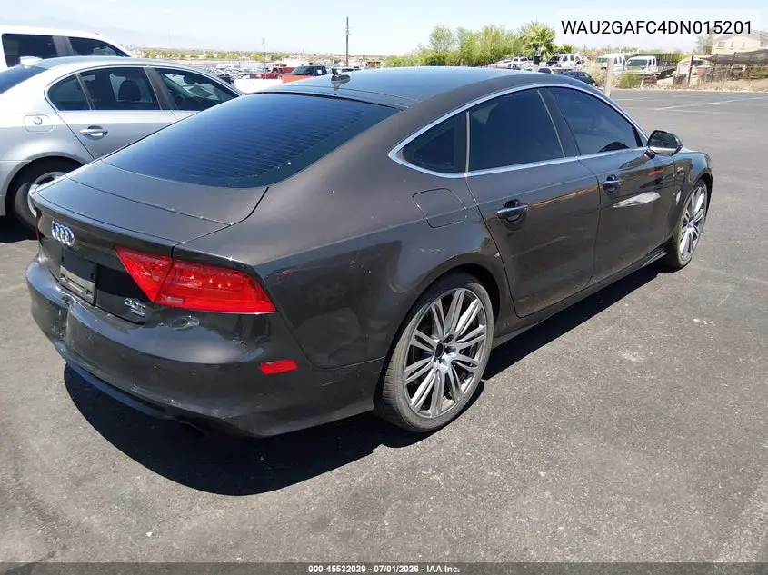 2013 Audi A7 3.0T Premium VIN: WAU2GAFC4DN015201 Lot: 45532029