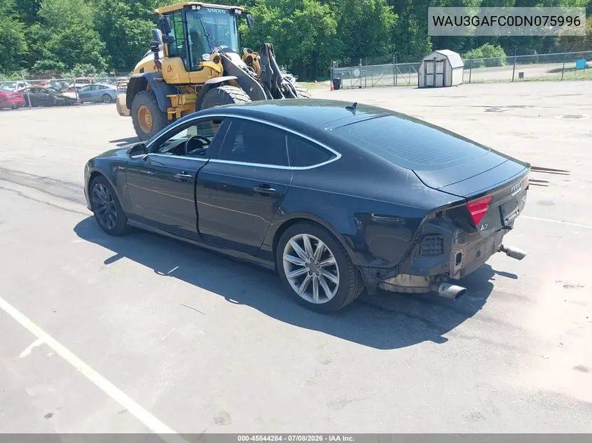 2013 Audi A7 3.0T Premium VIN: WAU3GAFC0DN075996 Lot: 45544284