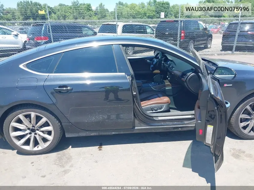 2013 Audi A7 3.0T Premium VIN: WAU3GAFC0DN075996 Lot: 45544284