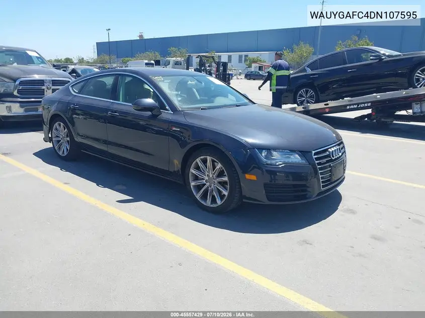 2013 Audi A7 3.0T Premium VIN: WAUYGAFC4DN107595 Lot: 45557429