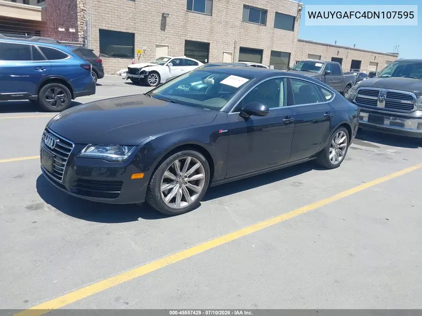 2013 Audi A7 3.0T Premium VIN: WAUYGAFC4DN107595 Lot: 45557429