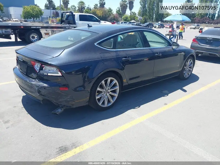 2013 Audi A7 3.0T Premium VIN: WAUYGAFC4DN107595 Lot: 45557429