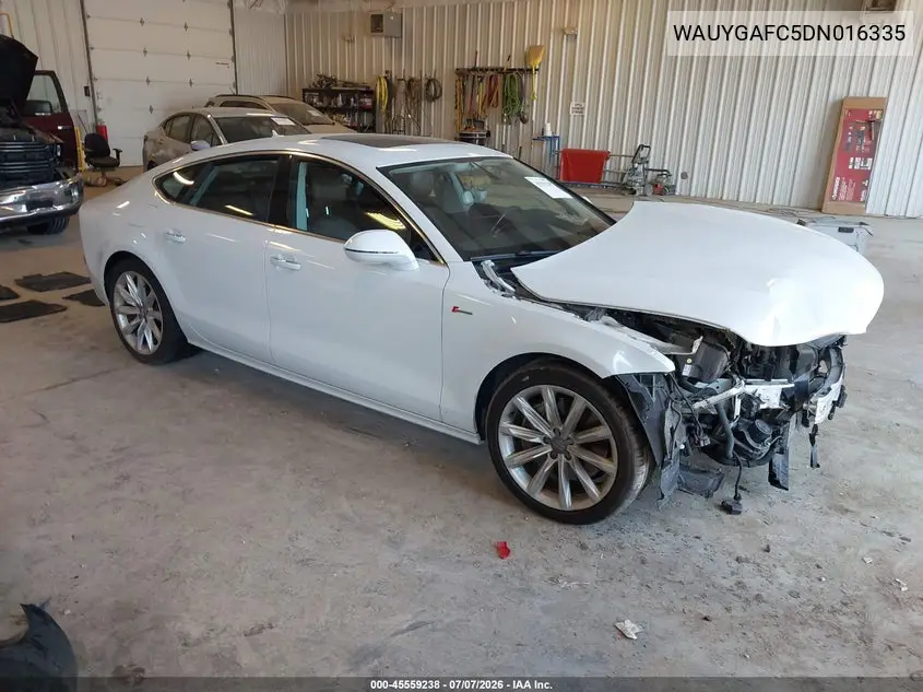 2013 Audi A7 3.0T Premium VIN: WAUYGAFC5DN016335 Lot: 45559238