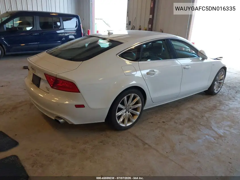 2013 Audi A7 3.0T Premium VIN: WAUYGAFC5DN016335 Lot: 45559238