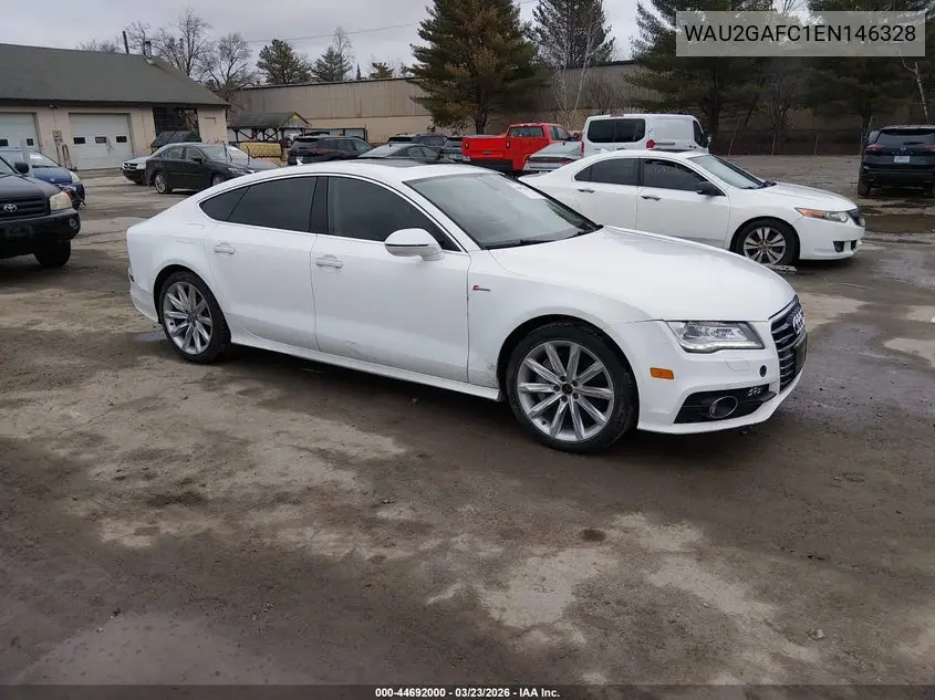 2014 Audi A7 3.0T Premium Plus VIN: WAU2GAFC1EN146328 Lot: 44692000