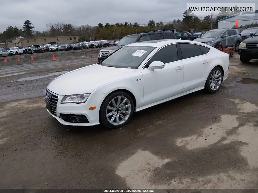 2014 Audi A7 3.0T Premium Plus VIN: WAU2GAFC1EN146328 Lot: 44692000