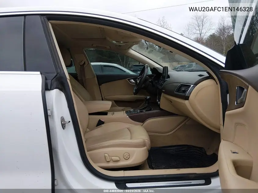 2014 Audi A7 3.0T Premium Plus VIN: WAU2GAFC1EN146328 Lot: 44692000