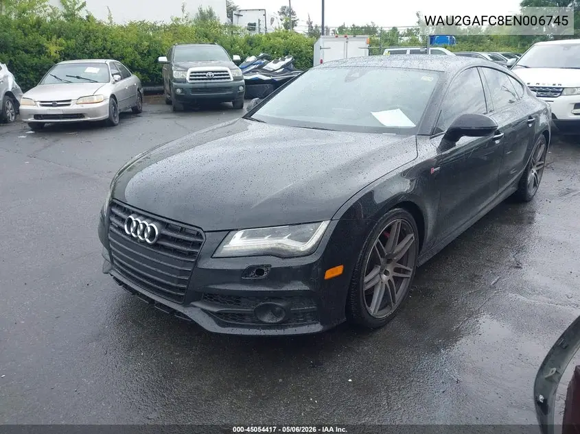 2014 Audi A7 3.0T Premium Plus VIN: WAU2GAFC8EN006745 Lot: 45054417