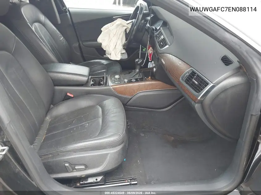 2014 Audi A7 3.0T Premium Plus VIN: WAUWGAFC7EN088114 Lot: 45324549