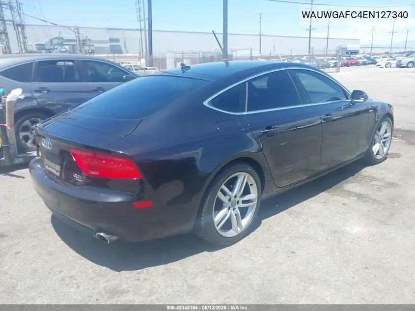 2014 Audi A7 3.0T Premium Plus VIN: WAUWGAFC4EN127340 Lot: 45348194