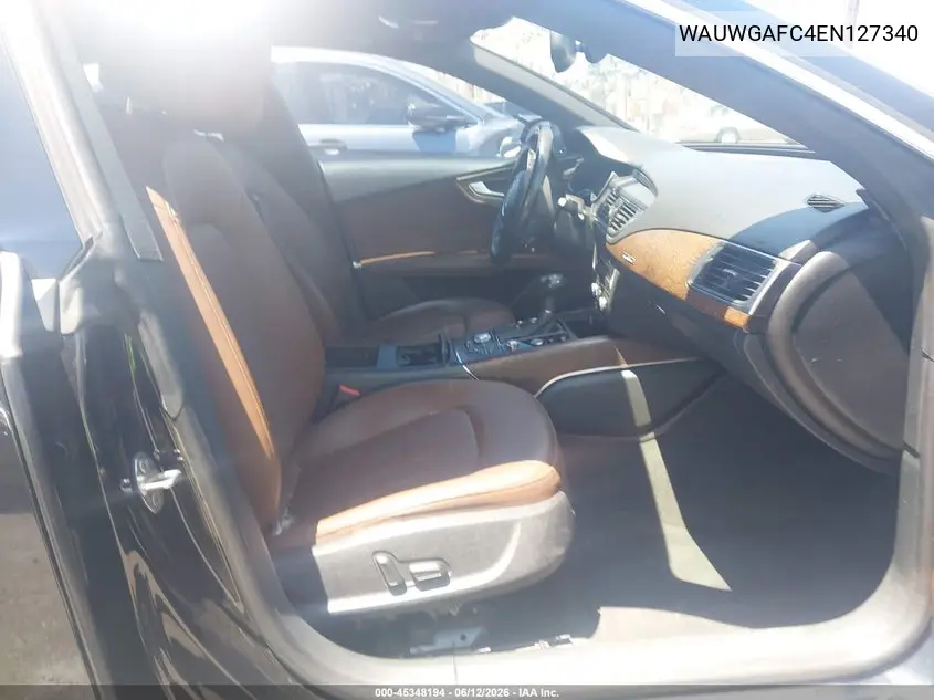 2014 Audi A7 3.0T Premium Plus VIN: WAUWGAFC4EN127340 Lot: 45348194