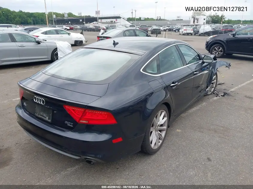 2014 Audi A7 3.0T Premium Plus VIN: WAU2GBFC3EN127821 Lot: 45396182