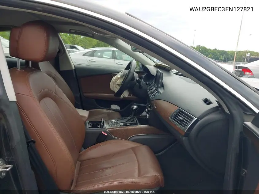 2014 Audi A7 3.0T Premium Plus VIN: WAU2GBFC3EN127821 Lot: 45396182
