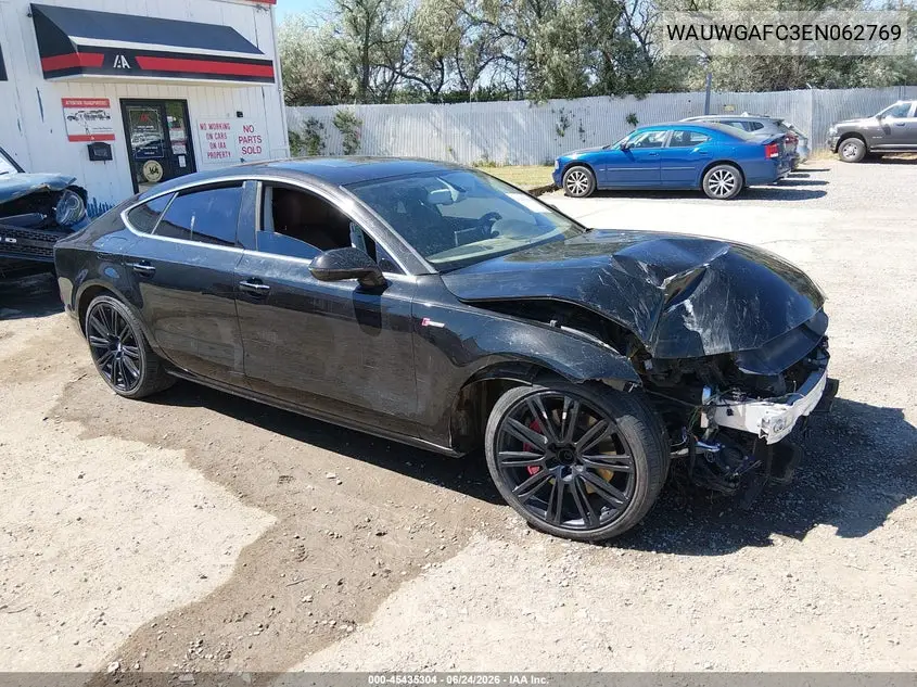 2014 Audi A7 3.0T Premium Plus VIN: WAUWGAFC3EN062769 Lot: 45435304