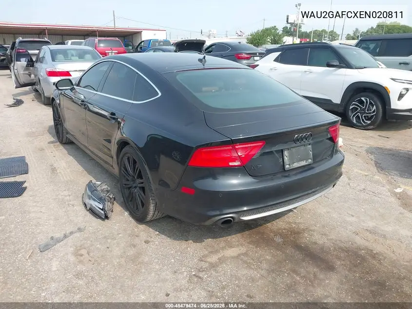 2014 Audi A7 3.0T Premium Plus VIN: WAU2GAFCXEN020811 Lot: 45479474