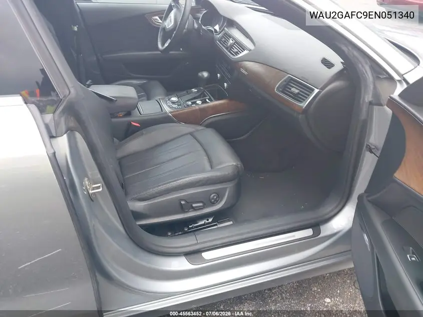 2014 Audi A7 3.0T Premium Plus VIN: WAU2GAFC9EN051340 Lot: 45563452