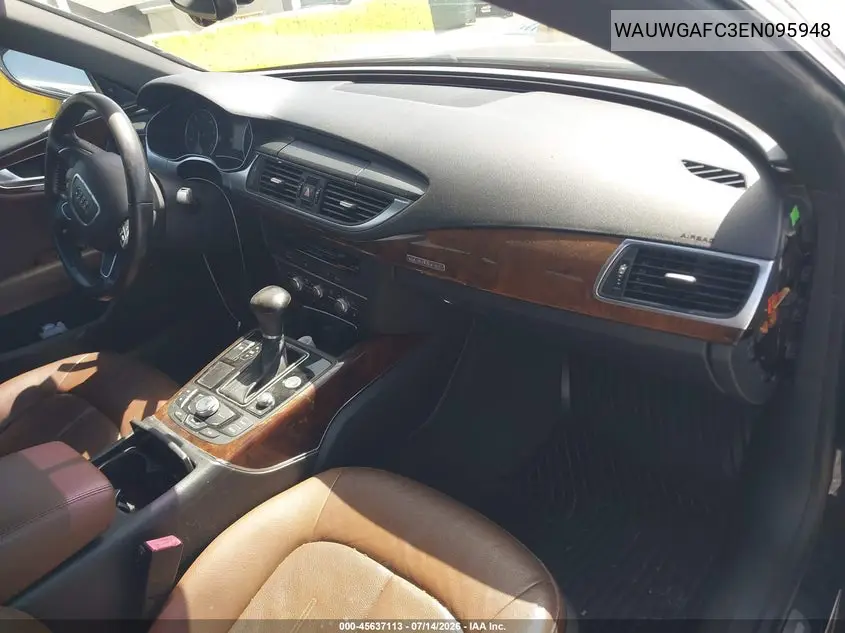 2014 Audi A7 3.0T Premium Plus VIN: WAUWGAFC3EN095948 Lot: 45637113