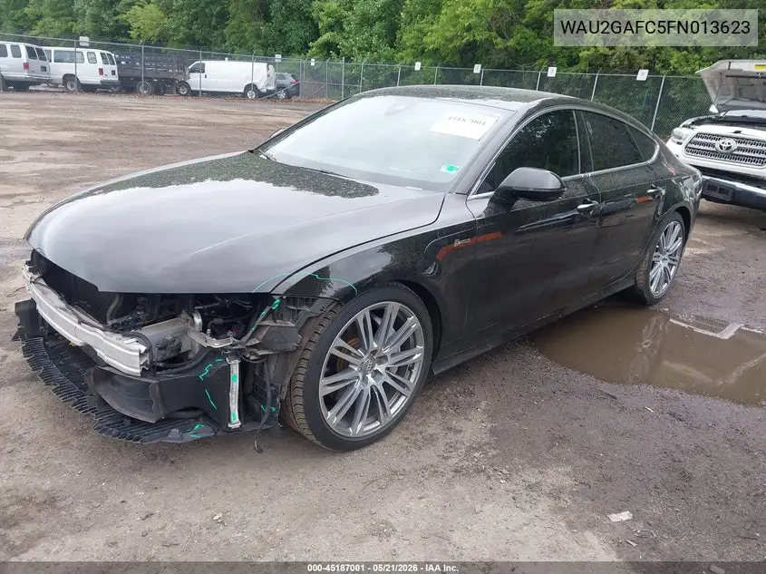 2015 Audi A7 3.0T Premium Plus VIN: WAU2GAFC5FN013623 Lot: 45187001