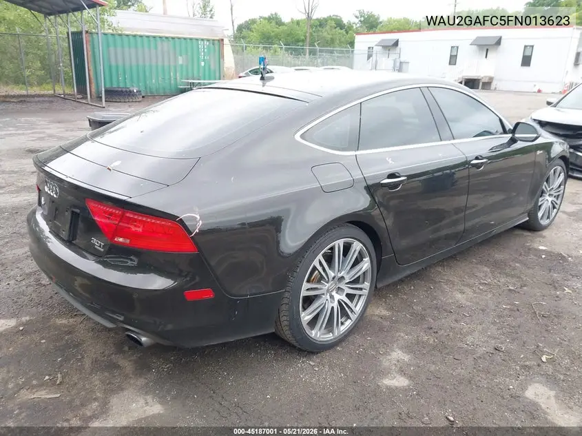 2015 Audi A7 3.0T Premium Plus VIN: WAU2GAFC5FN013623 Lot: 45187001