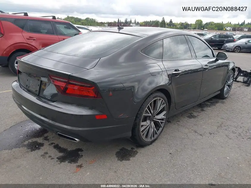 2016 Audi A7 3.0T Premium Plus VIN: WAUWGAFC2GN088427 Lot: 44960022