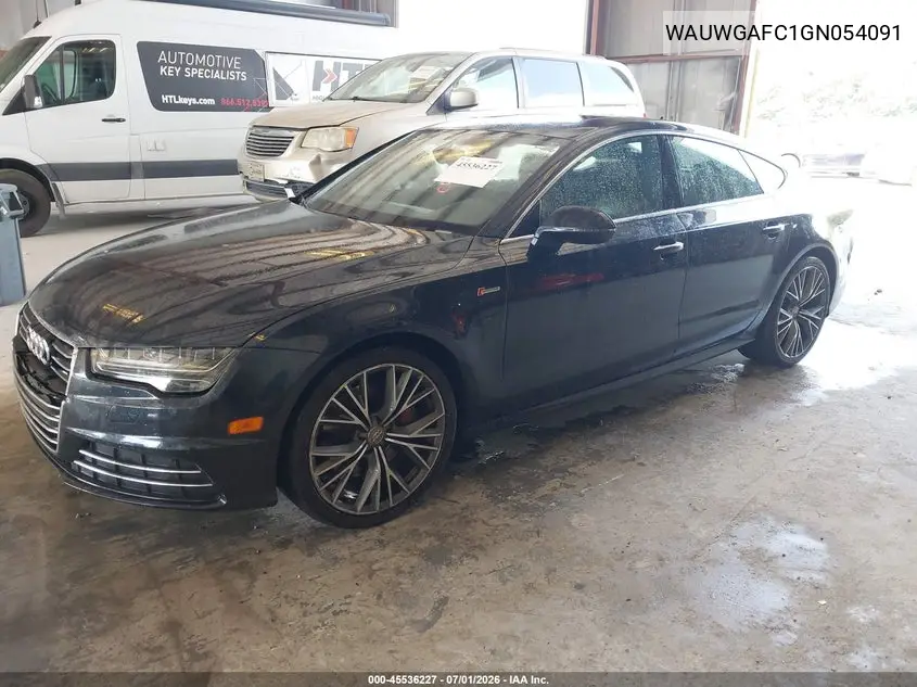 2016 Audi A7 3.0 Premium Plus VIN: WAUWGAFC1GN054091 Lot: 45536227