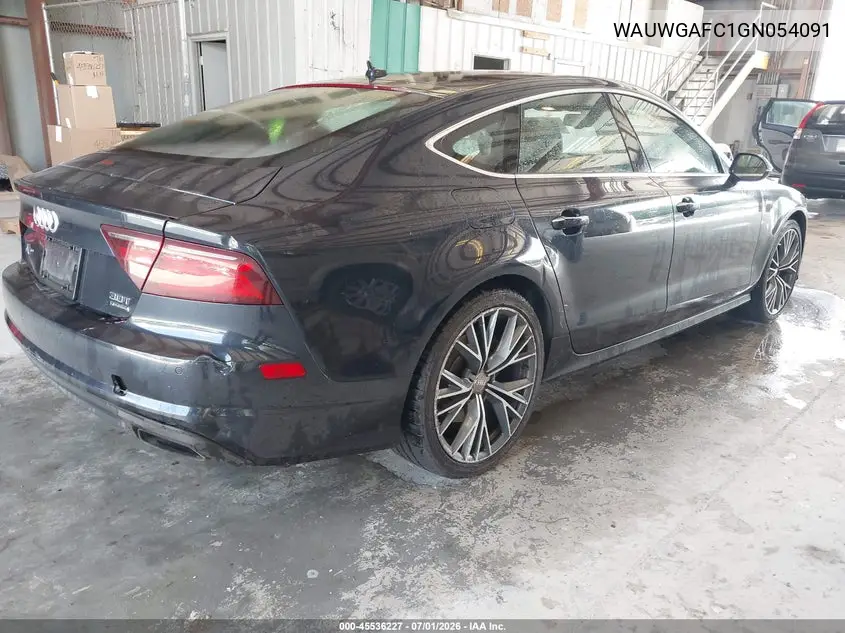 2016 Audi A7 3.0 Premium Plus VIN: WAUWGAFC1GN054091 Lot: 45536227