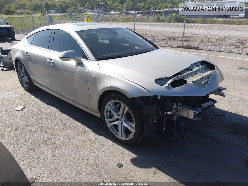 2017 Audi A7 3.0T Premium Plus VIN: WAU22AFC6HN130323 Lot: 45055373