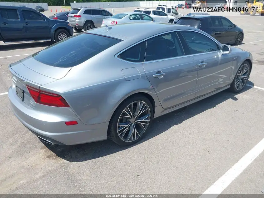 2017 Audi A7 3.0T Premium Plus VIN: WAU22AFC4HN046176 Lot: 45121534