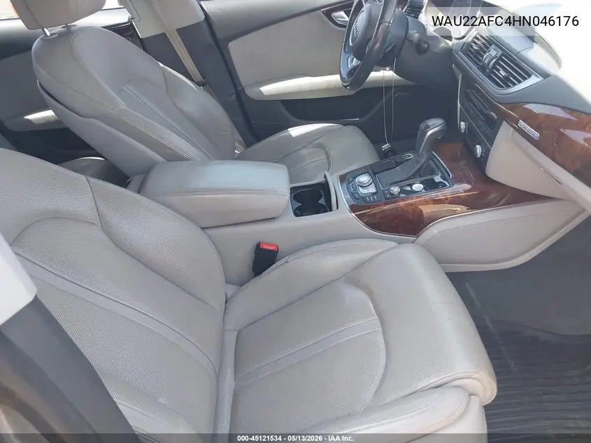 2017 Audi A7 3.0T Premium Plus VIN: WAU22AFC4HN046176 Lot: 45121534