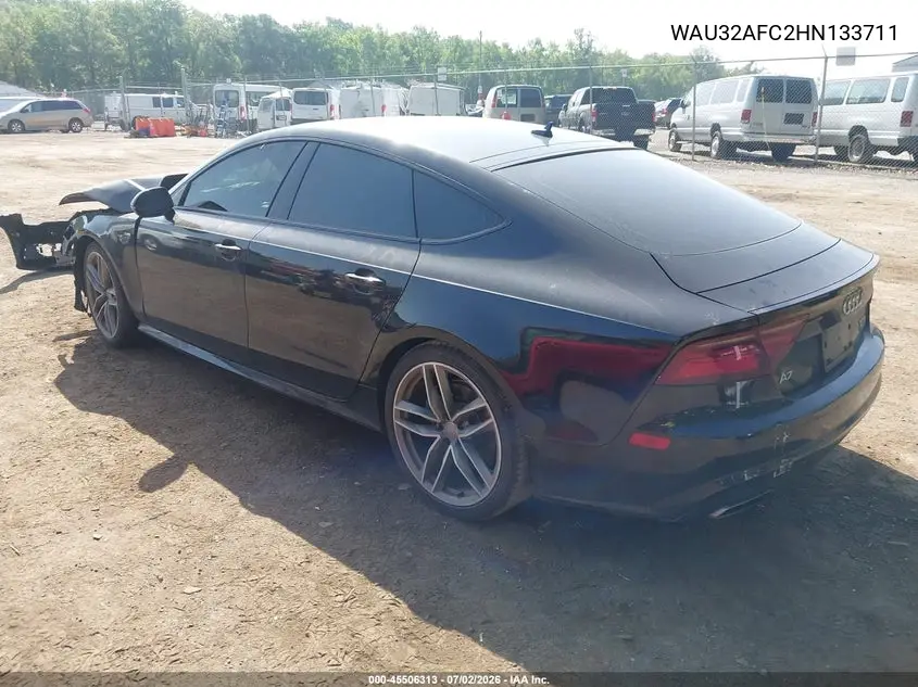2017 Audi A7 3.0T Technik VIN: WAU32AFC2HN133711 Lot: 45506313