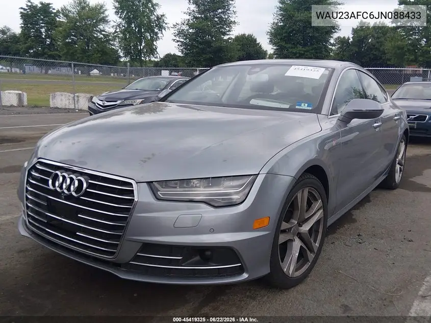 2018 Audi A7 3.0T Premium Plus VIN: WAU23AFC6JN088433 Lot: 45419325