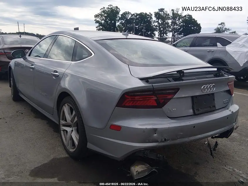 2018 Audi A7 3.0T Premium Plus VIN: WAU23AFC6JN088433 Lot: 45419325