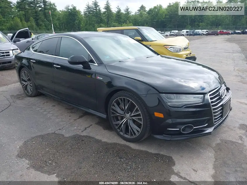 2018 Audi A7 3.0T Premium Plus VIN: WAUW3AFC2JN020227 Lot: 45476099