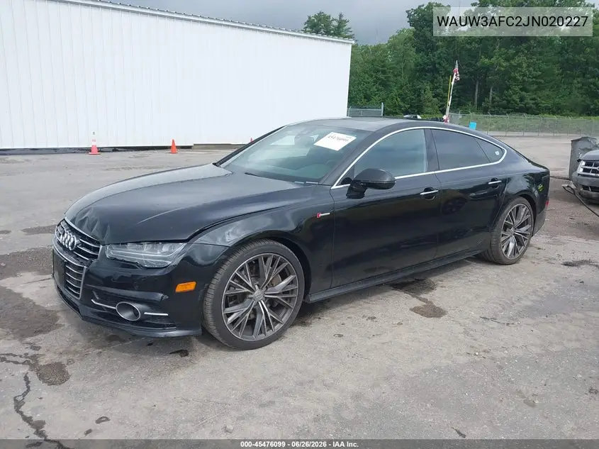 2018 Audi A7 3.0T Premium Plus VIN: WAUW3AFC2JN020227 Lot: 45476099